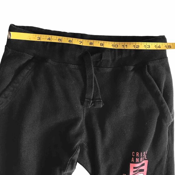 Unisex Criss Angel Mindfreak Black Pink Coral Sweat Pant Sweats Joggers Sz M W30 - Picture 8 of 10